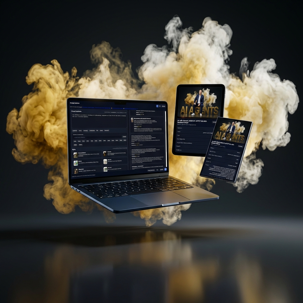 App Screenshots auf drei Devices